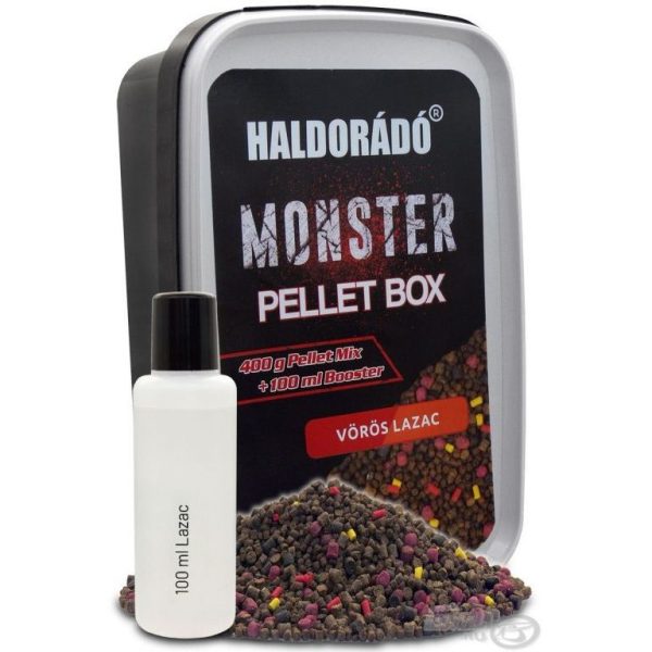 HALDORÁDÓ MONSTER Pellet Box - Crveni losos