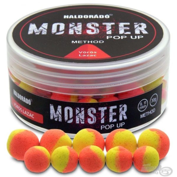 HALDORÁDÓ MONSTER Pop Up Method - Crveni losos