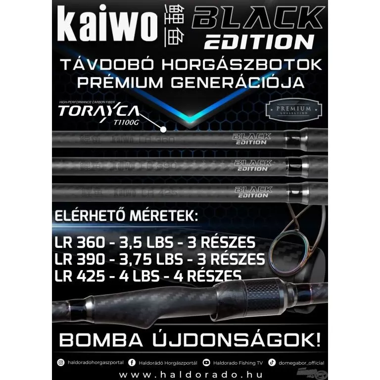 Kaiwo šarasnki štap Black edition
