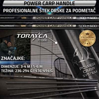 power carp handle haldorado podmetač
