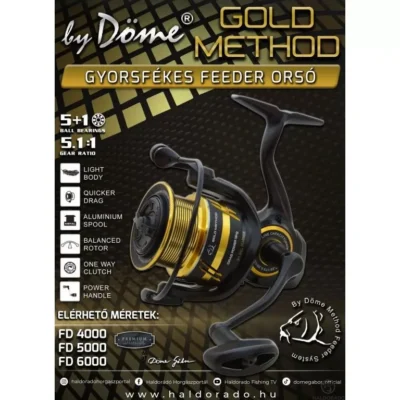 gold method feeder feeder štap dome gabor haldorado