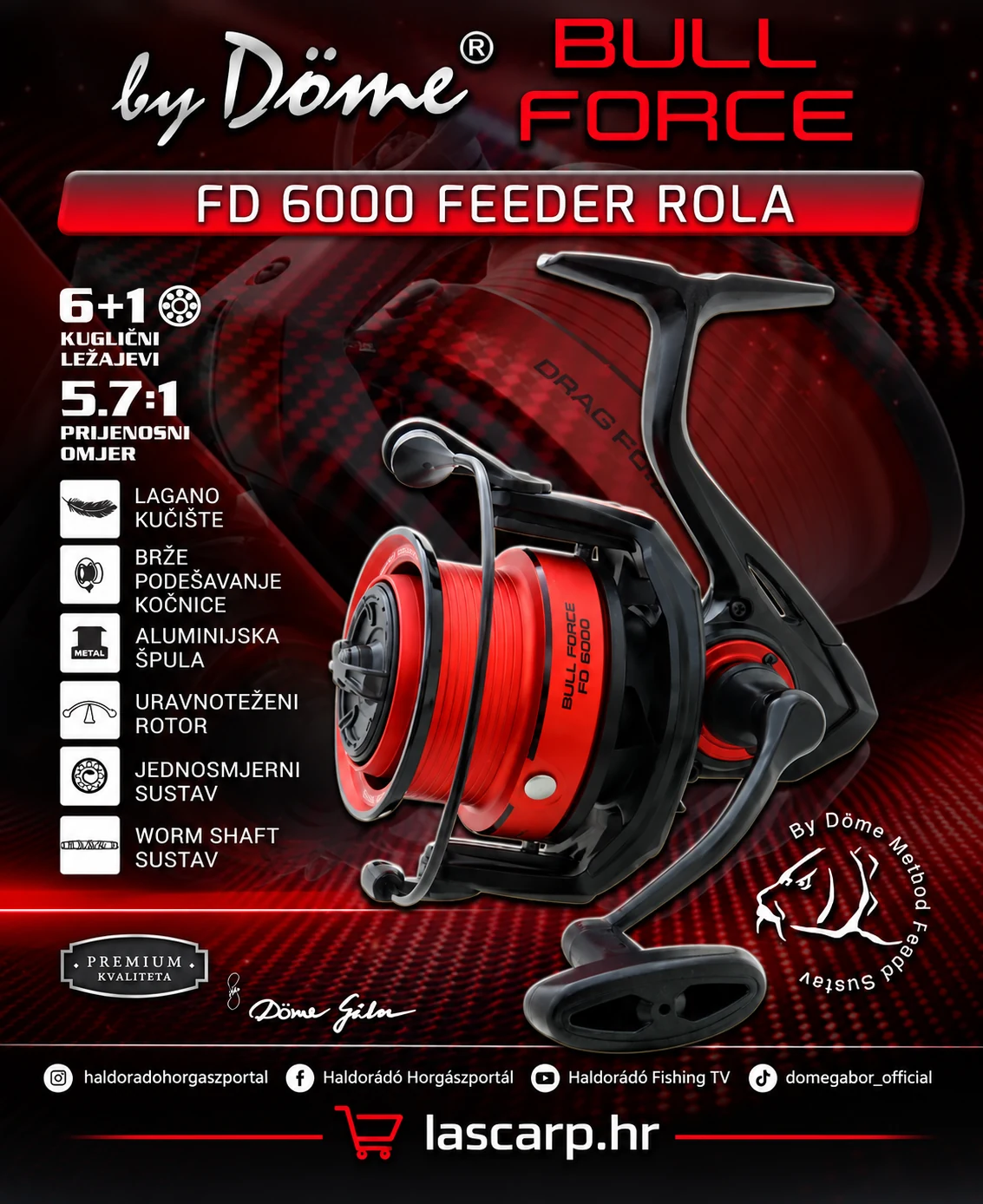 bull-force-fd-6000-lascarp-hr feeder rola bull force by dome gabor haldorado